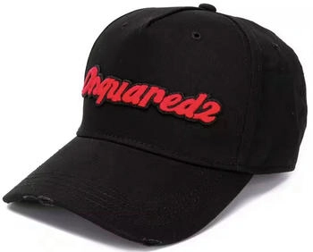 Dsquared2 Iconic1964 Vintage Logo Baseballkappe (DS-BCM0358-05C00001-2124-Nero) schwarz