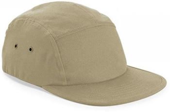 Beechfield 5-Panel Camper Cap mit flachem Schirm wüste sand