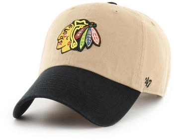 47 Brand NHL Chicago Blackhawks Two Tone CLEAN UP Cap khaki/grün