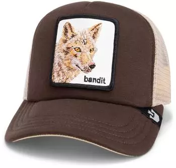 Goorin Bros. The Chaser Kids Trucker Cap Mesh Cap Coyote Patch (201-0072) braun
