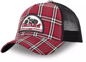 Von Dutch Tracker Cap rot/schwarz