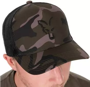 Fox Collection Trucker Cap (CHH042) camo schwarz mesh