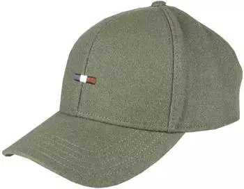 Bugatti Classic Wool Mix Cap Curved Brim grün/khaki