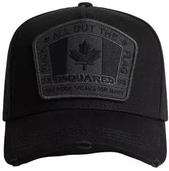 Dsquared2 Canadian Flag Logo Cap schwarz/navy