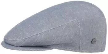 Lierys Inglese Leinen Flatcap (E70) hellblau