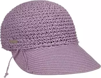 Seeberger Hats Rollable Crochet Cap flieder