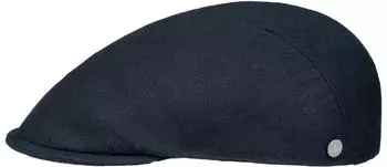 Lierys Uni Structure Flatcap (2-teilig) dunkelblau