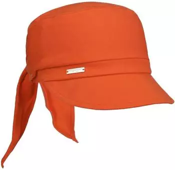 Seeberger Hats Jersey Bandana Cap orange