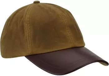 Romneys Wachscap aus gewachster Baumwolle beige