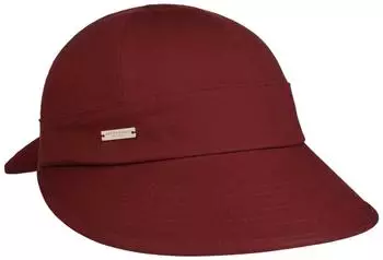 Seeberger Hats Visor mit Schirm bordeaux