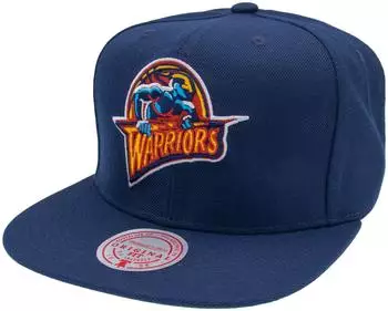 Mitchell & Ness Team Ground 2.0 Snapback (HHSS3258-GSWYYPPPNAVY) navy