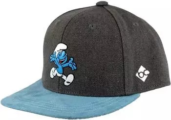 Bavarian Caps Schlümpfe Snapback (CX277) dunkelgrau