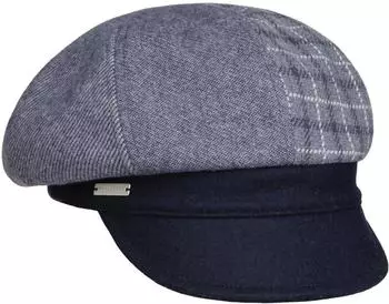 Seeberger Hats Javia Patchwork Ballonmütze (019540) jeans/marine