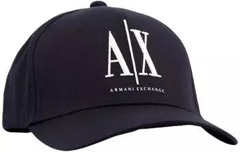 Armani Exchange Essential Logo Baseballkappe navy/marine