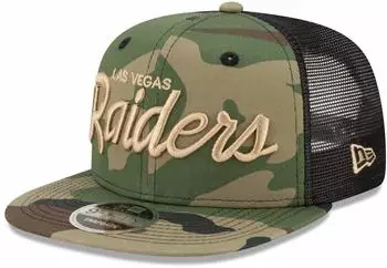 New Era Snapback Cap 9fifty wood camo