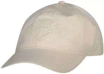 GANT Tonal Archive Shield Cap mit W&auml;sche beige