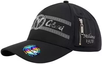 Carlo Colucci DaCampo Cap (CC-201917-201-OS) schwarz