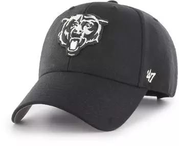 47 Brand MVP Boston Red Sox Verstellbare Kappe Relaxed Fit (F-MVP06WBV-BKF) schwarz