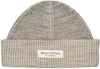 Marc O'Polo Baseball Cap aus Bio-Baumwoll-Schafwoll-Mix (19848351) light beige