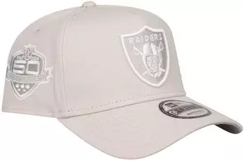 New Era A-Frame Trucker Cap Patchwork (NE70858769) stone