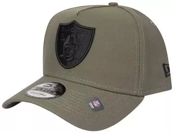 New Era A-Frame Trucker Cap Patchwork (NE70894898) oliv