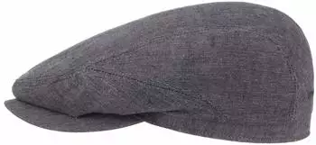 Stetson Belfast Linen Flatcap (6383101) grau