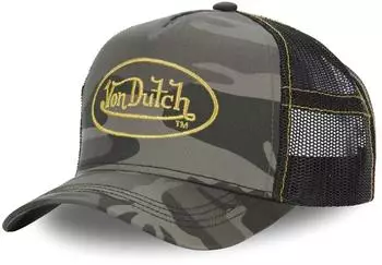 Von Dutch Trucker Cap Man (VD0CAS2CAMGOLTU) grey camo/gold