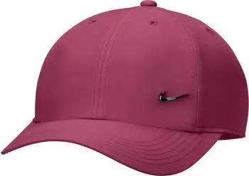 Nike Dri-Fit Club Unstructured Metal-Swoosh-Cap (FB5372) sweet beet