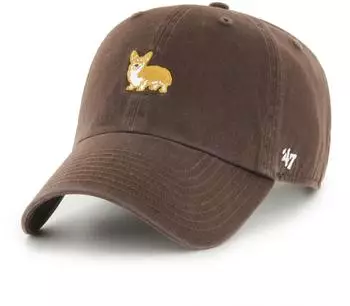 47 Brand Clean Up Baserunner Dog Icon Verstellbare Cap corgi