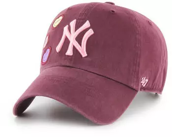 47 Brand New York Yankees '47 Clean Up dunkelrot