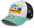 New Era Summer Trucker Cap pastellgrün/weiß/schwarz