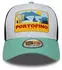 New Era Summer Trucker Cap pastellgrün/weiß/schwarz