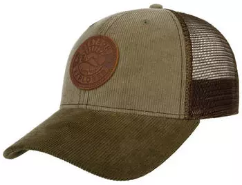 Stetson Cap braun-oliv