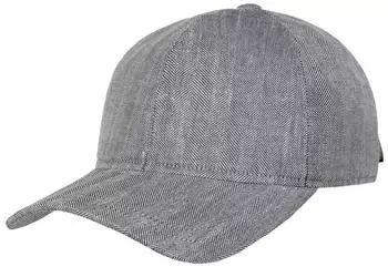 Borsalino Hiker Stripe Cap anthrazit