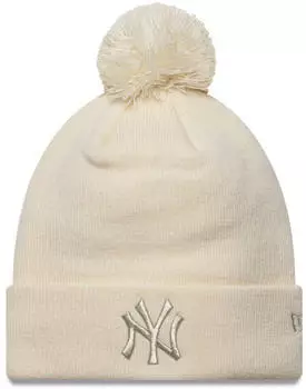 New Era Double Bobble NY Yankees Baseball Cap (60691357) light beige