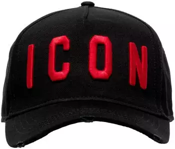 Dsquared2 Icon Baseball Cap Used Look (BCM400105C00001) schwarz