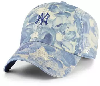 47 Brand Clean Up Strapback Cap New York Yankees (B-GRDNA17GWS-TB) timber blue/gardenia