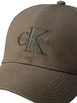 Calvin Klein Mono Logo Embro Cap (19783361) dusty olive