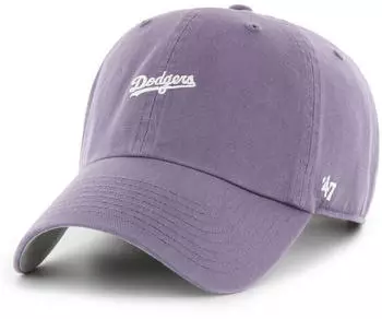 47 Brand Clean Up Baserunner Script Verstellbare Cap lila