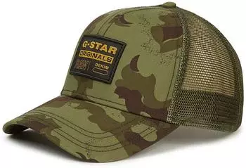 G-Star Baseball Trucker Cap (D23760-D553-H978-PC) four leaf clover cloud camo