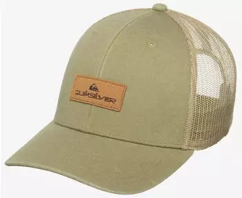 Quiksilver Decades Cotton H Trucker Cap (AQYHA05096-TKS0) seneca rock