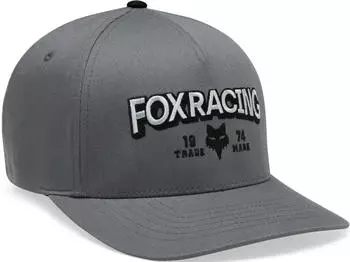 Fox Bold Flexfit Cap schwarz/grau