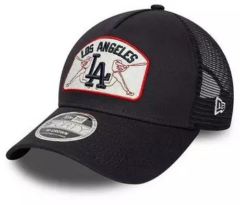 New Era 9FORTY E Frame Camo NY Snapback Hat navy
