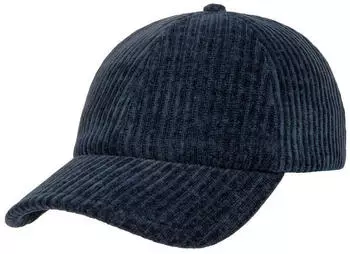 Stetson Wide-Wale Cordcap blau