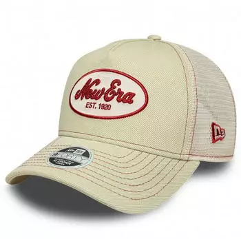 New Era A-Frame Trucker Cap Distressed (60856347) beige