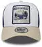 New Era 9FORTY Trucker Cap light beige/weiß/navy