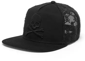 Philipp Plein Hexagon Baseball Cap (122239_02_4_0) schwarz