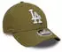 New Era LA Dodgers Linen 9FORTY M Crown Snapback Baseball Cap (ERAa09n001000001) oliv/weiß