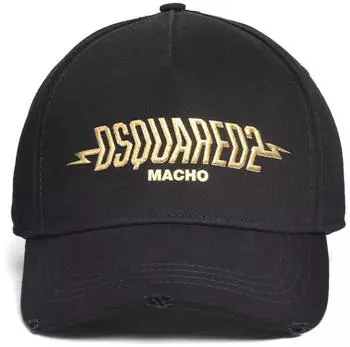 Dsquared2 Macho Alpha Icon Baseball Cap schwarz