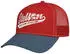 Stetson Save Base Trucker Cap Snapback blau-rot